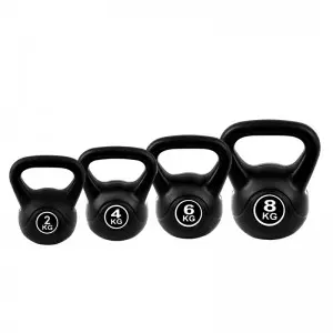 Premium Plastic Competition Kettlebel gym exercise